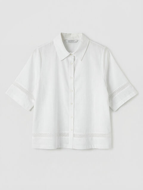 LCW EVERYDAY Dantel Detaylı Kadın Gömlek