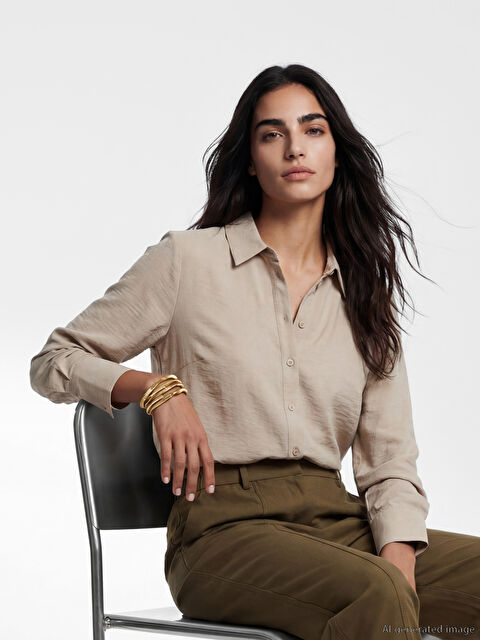 LCW EVERYDAY Dokulu Kadın Gömlek