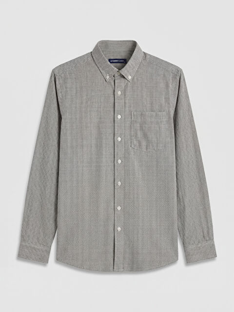 LCWAIKIKI Classic Regular Fit Desenli Erkek Gömlek - S6O685Z8-LKQ