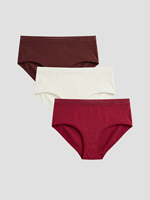 LCW DREAM Düz Hipster Külot 3'lü - S6O729Z8-HFM