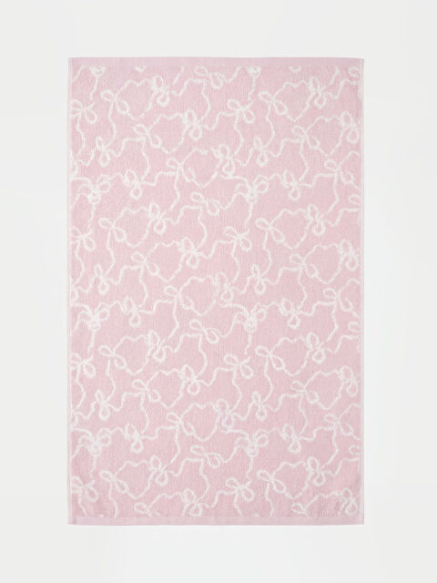 LCW HOME Fiyonk Desenli Yüz Havlusu 50x80 cm