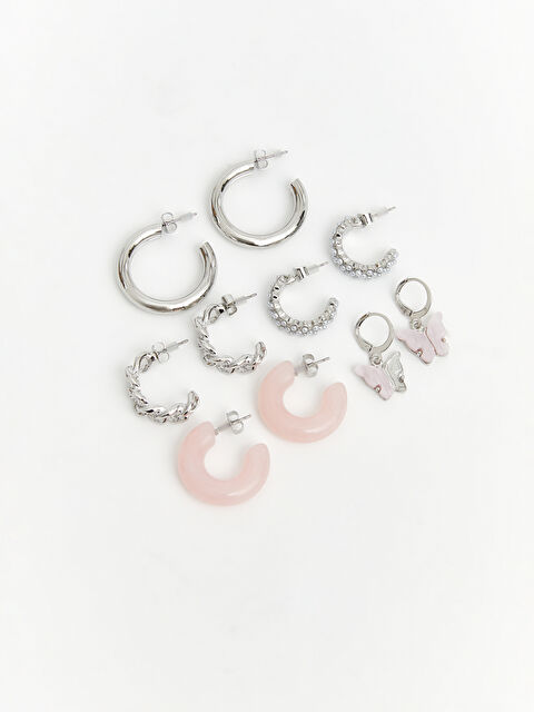 LCW ACCESSORIES Kadın Küpe Seti 5'li	 - S6O821Z8-J2F