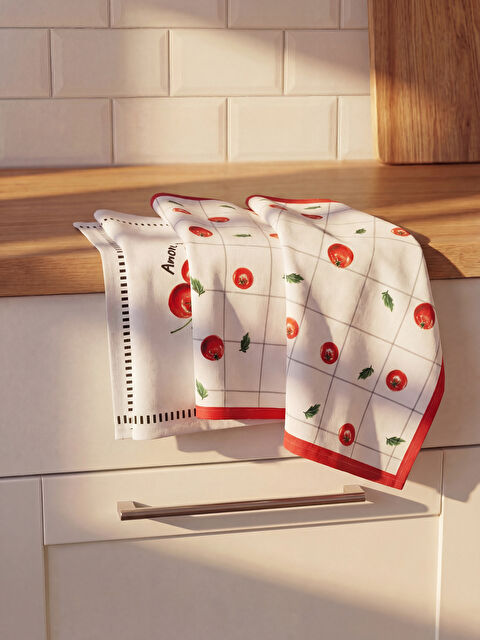 LCW HOME Desenli Kurulama Bezi 2'li 40x50 cm