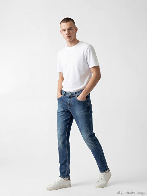 LCW ECO 750 Slim Fit Erkek Jean Pantolon