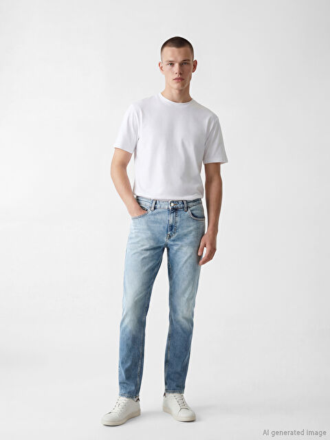 LCW ECO 750 Slim Fit Erkek Jean Pantolon