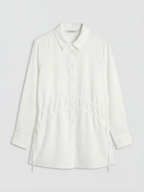 LCW EVERYDAY Büzgülü Kadın Gömlek Tunik - S6O900Z8-Q6K