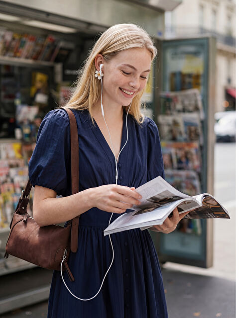 LCW ACCESSORIES Süet Görünümlü Kadın Omuz Çantası - S6OA10Z8-VC8