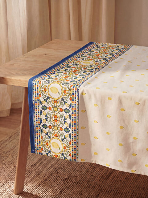 LCW HOME Limon Desenli Masa Örtüsü 150x200 cm