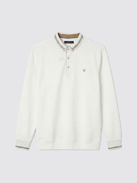 LCWAIKIKI Classic Polo Yaka Erkek Sweatshirt