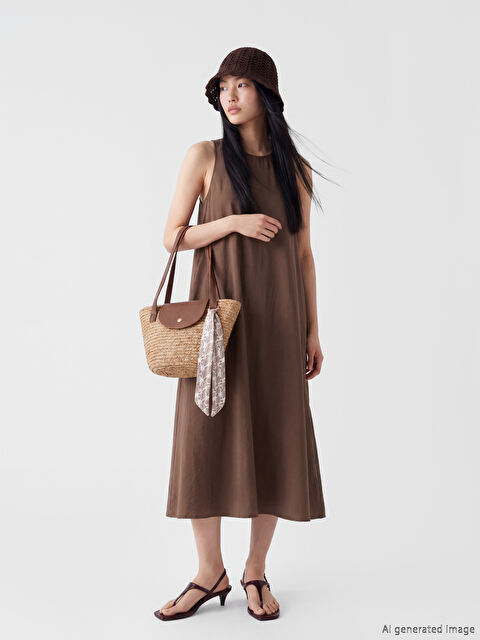 LCW ACCESSORIES Kadın Hasır Omuz Çantası