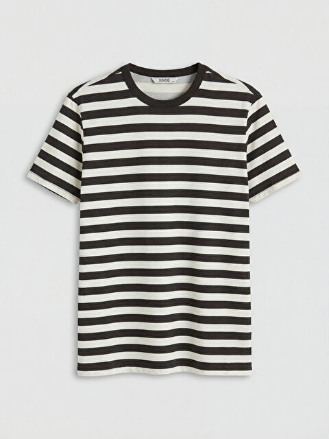 XSIDE Bisiklet Yaka Çizgili Erkek Tişört		
 - S6OC65Z8-LQJ