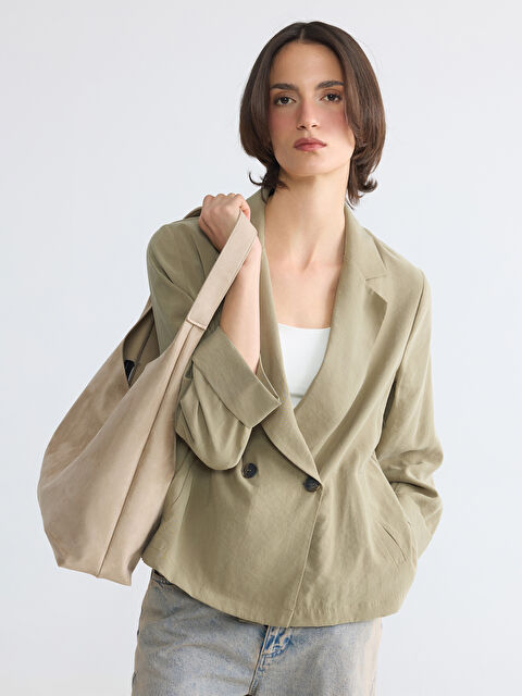 LCW EVERYDAY Modal Karışımlı Kadın Blazer Ceket