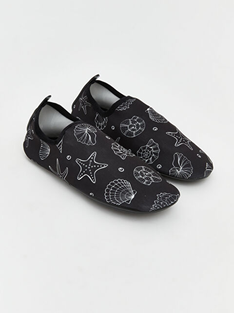 LCW STEPS Deniz Kabuğu Desenli Kadın Deniz Ayakkabısı - S6OC91Z8-F9C