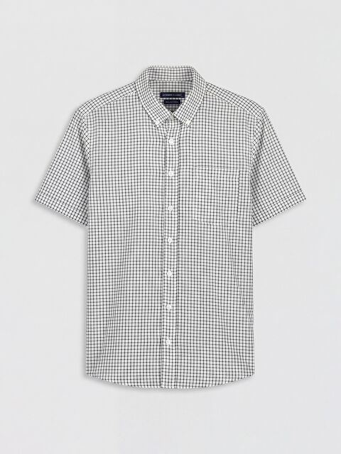 LCWAIKIKI Classic Regular Fit Ekose Poplin Erkek Gömlek