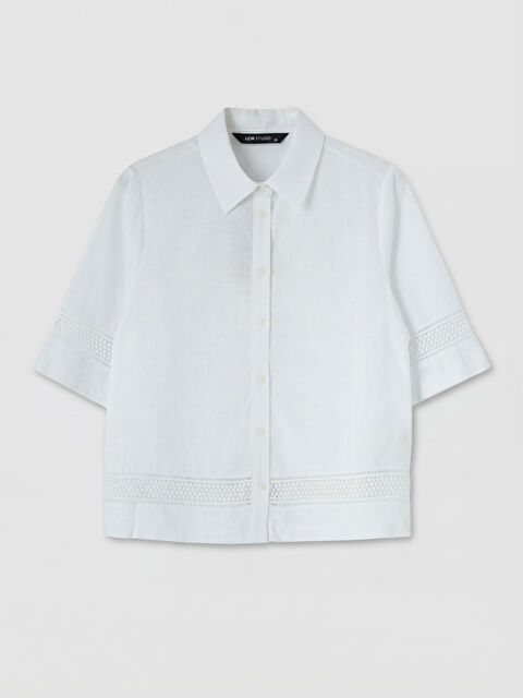 LCW STUDIO Crop Kadın Gömlek