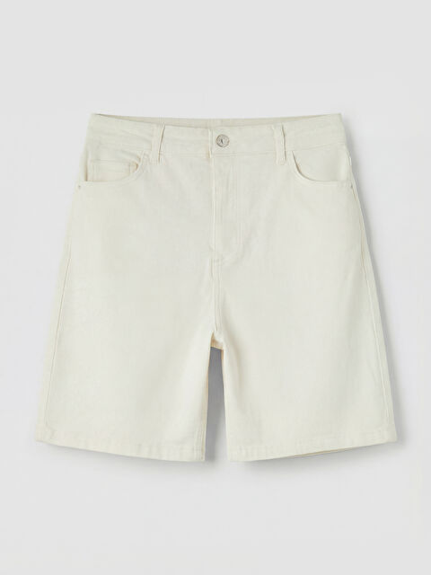 LCWAIKIKI Classic Dar Fit Kadın Jean Şort