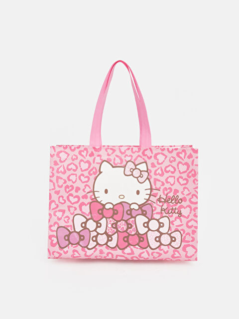 LCW ACCESSORIES Hello Kitty Baskılı Kadın Alışveriş Çantası - S6OH05Z8-M0T