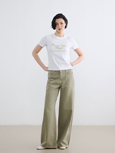 LCW Jeans Wideleg Kadın Jean Pantolon