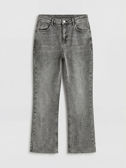 XSIDE Crop Flare Kadın Jean Pantolon - S6OH17Z8-2EW