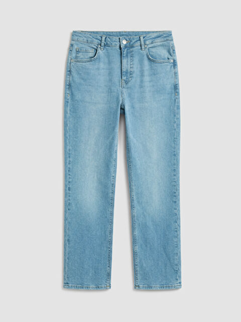 XSIDE Straight Fit Kadın Jean Pantolon	 - S6OH18Z8-2N0