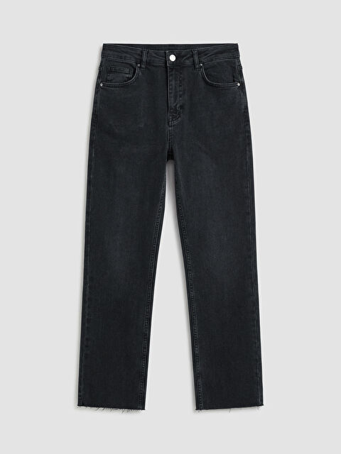 XSIDE Crop Flare Kadın Jean Pantolon - S6OH19Z8-12M