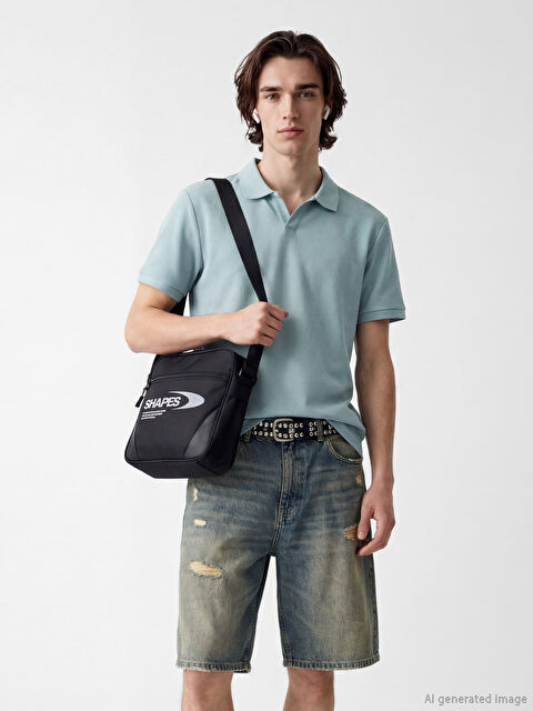 XSIDE Polo Yaka Erkek Tişört - S6OH44Z8-23Y