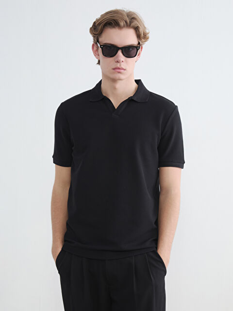 XSIDE Polo Yaka Erkek Tişört - S6OH44Z8-CVL