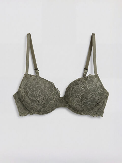 LCW DREAM Balenli Dolgusuz Desenli Straplez Sütyen