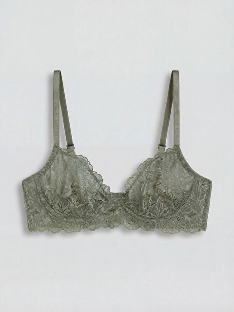 LCW DREAM Balenli Dolgusuz Dantelli Tişört Sütyen