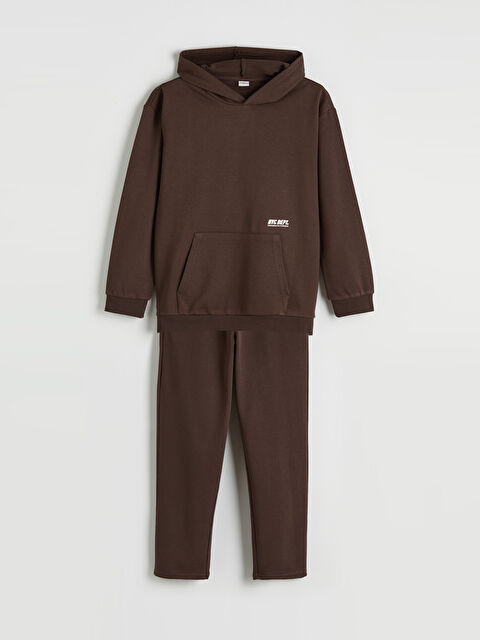 LCW Kids NYC Baskılı Erkek Çocuk Eşofman Takım - S6OI82Z4-HSK