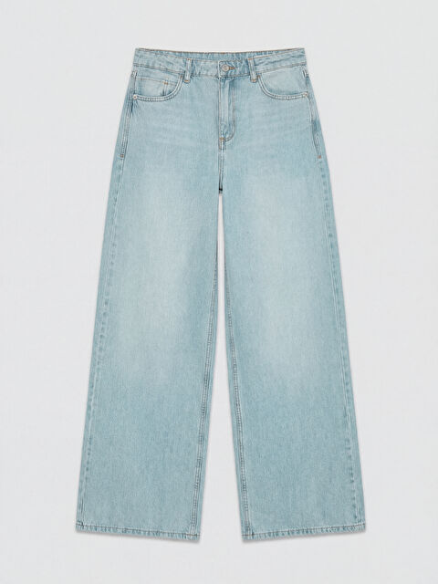 LCW Jeans Wideleg Kadın Jean Pantolon