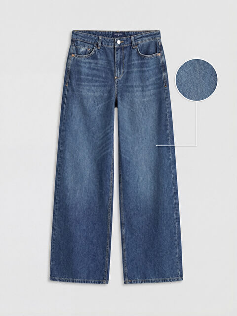 LCW Jeans Wideleg Kadın Jean Pantolon