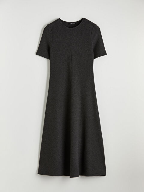 LCW Vision Bisiklet Yaka A Kesim Elbise - S6OJ39Z8-D3A