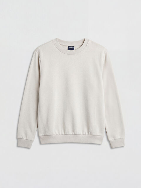 LCW Kids Bisiklet Yaka Erkek Çocuk Sweatshirt - S6OJ74Z4-ZAB