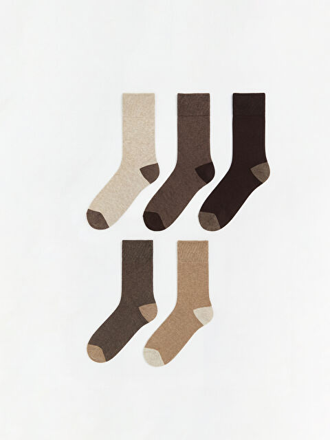 LCW ACCESSORIES Erkek Soket Çorap 5'li - S6OK21Z8-F0B