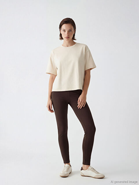 LCW Vision Yüksek Bel Kadın Tayt Pantolon - S6OL28Z8-HDD