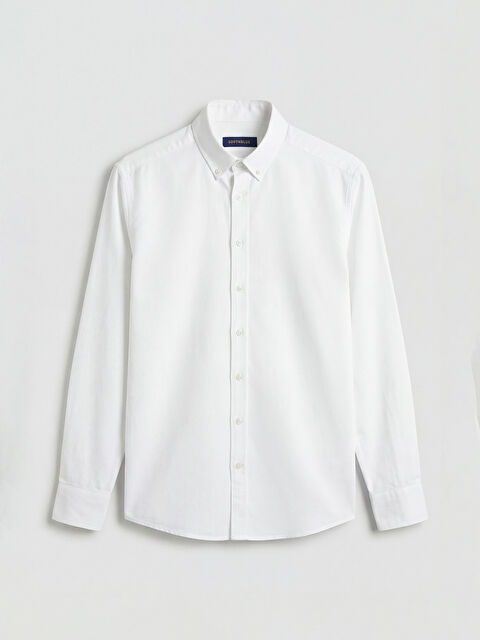 SOUTHBLUE Regular Fit Gabardin Erkek Gömlek - S6OL76Z8-R9J