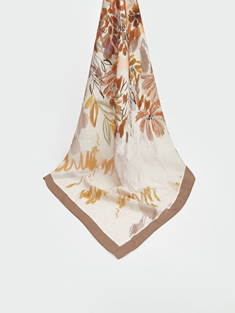 LCW Modest Çiçek Desenli Kadın Şal - S6E017Z8-LQY