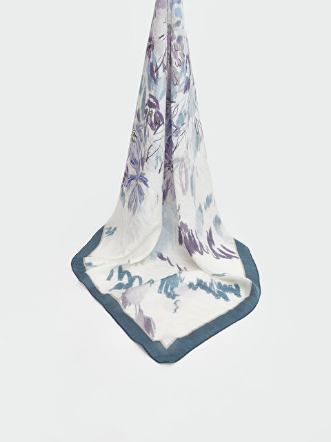 LCW Modest Çiçek Desenli Kadın Şal - S6E017Z8-LTM