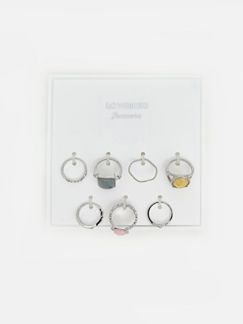 LCW ACCESSORIES Taşlı Kadın Yüzük Seti 7'li - S6A023Z8-J2F