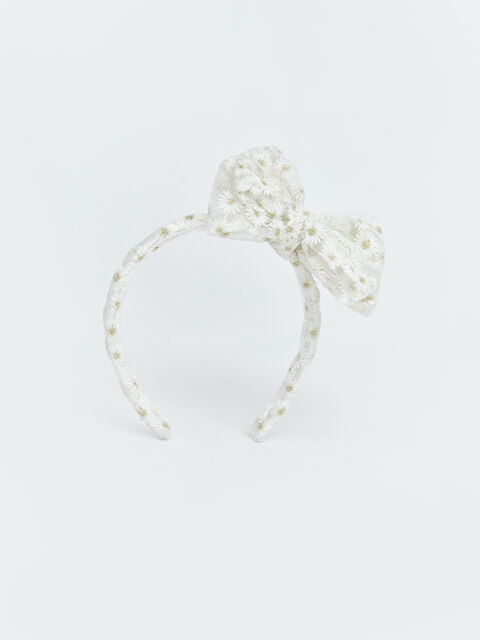 LCW ACCESSORIES Fiyonk Detaylı Kız Bebek Taç - S6C026Z1-FDU