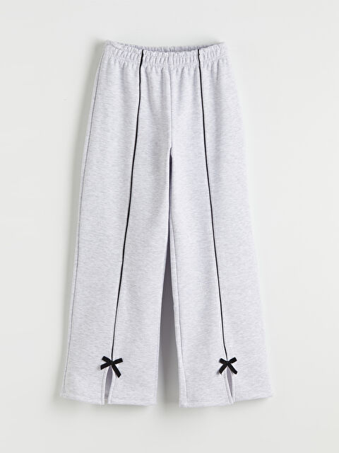 LCW Kids Fiyonk Detaylı Kız Çocuk Kalın Eşofman Altı - S6E029Z4-CT3