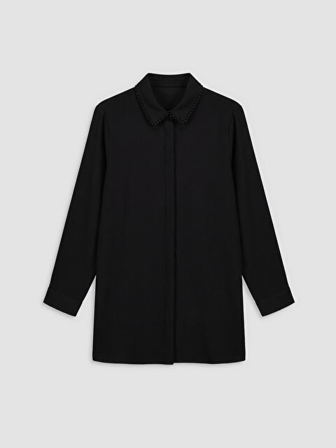 LCW Grace Nakış Detaylı Kadın Gömlek Tunik - S6A036Z8-CVL