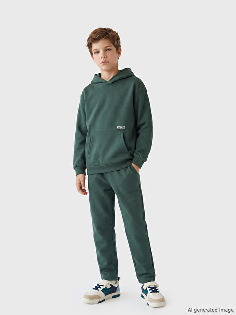 LCW Kids Beli Lastikli Erkek Çocuk Eşofman Altı - S6D045Z4-HFB