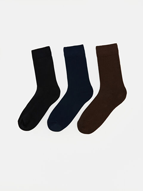 LCW ACCESSORIES Erkek Soket Çorap 3'lü - S6E047Z8-K00