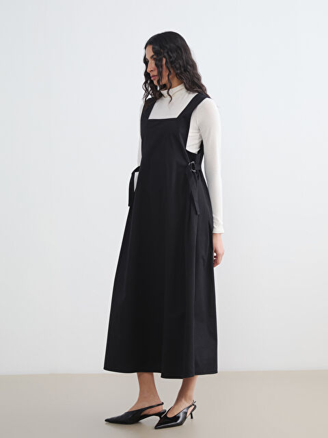 LCW Modest Kare Yaka A Kesim Elbise - S6F048Z8-CVL