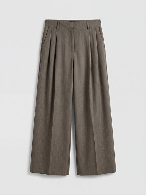 LCW Vision Yüksek Bel Çizgili Kadın Pantolon - S6D054Z8-LE8