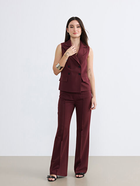 Soulife Petite İspanyol Paça Kadın Pantolon - S6F055Z8-CZF