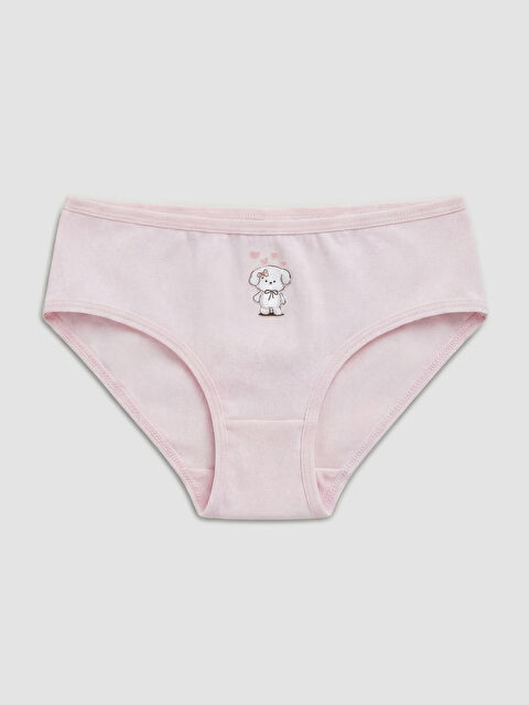 LCW Kids Baskılı Kız Çocuk Külot - S6C057Z1-FDZ