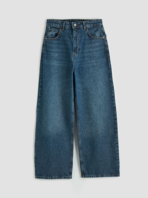 LCW Jeans Baggy Fit Kadın Jean Pantolon - S6C061Z8-507